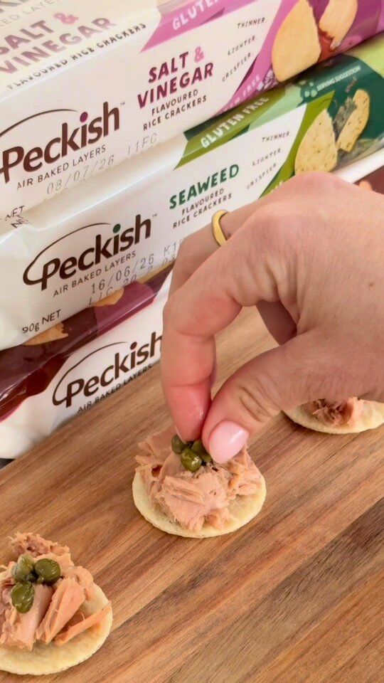 Get creative with out range of Peckish crackers, the perfect snack to keep everyone happy 🫶 Save for your next snack craving!